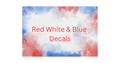 Red, White & Blue Decals