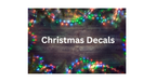 Christmas Decals