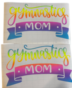 Sports Mom Decals