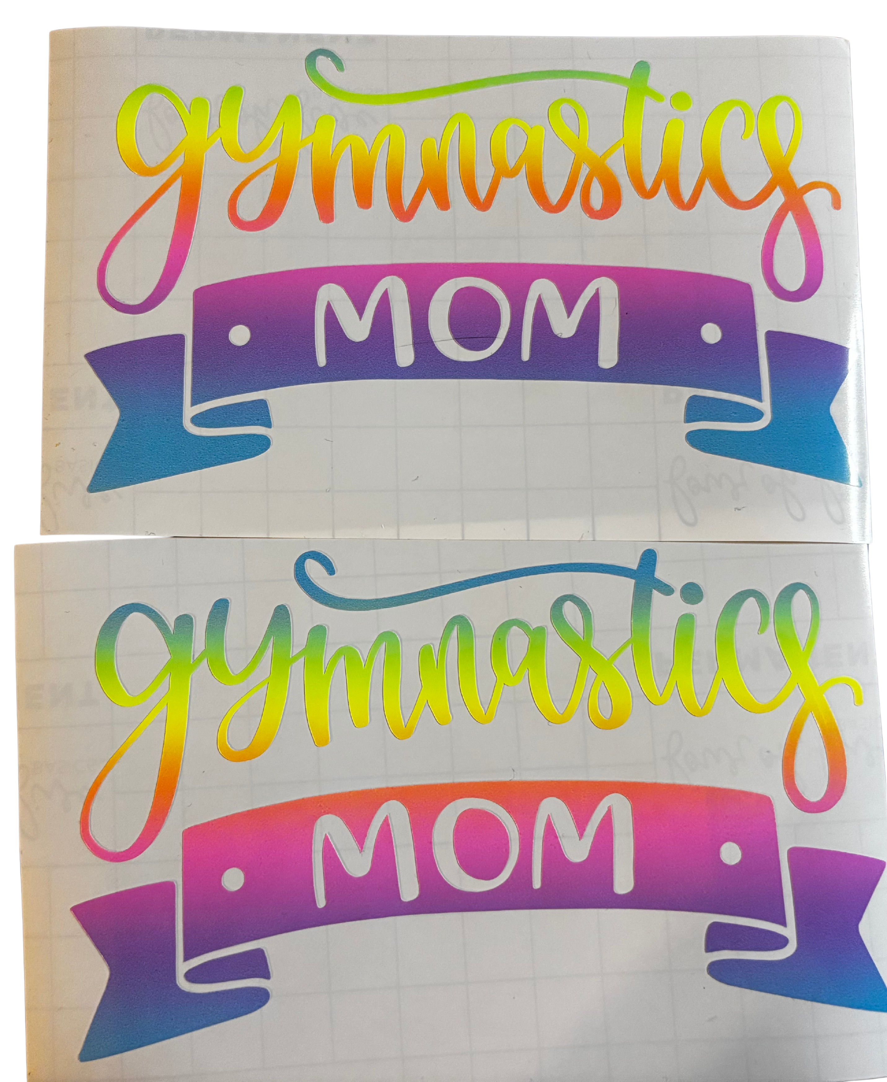 Sports Mom Decals