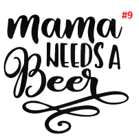 Alcohol Inspired Decals