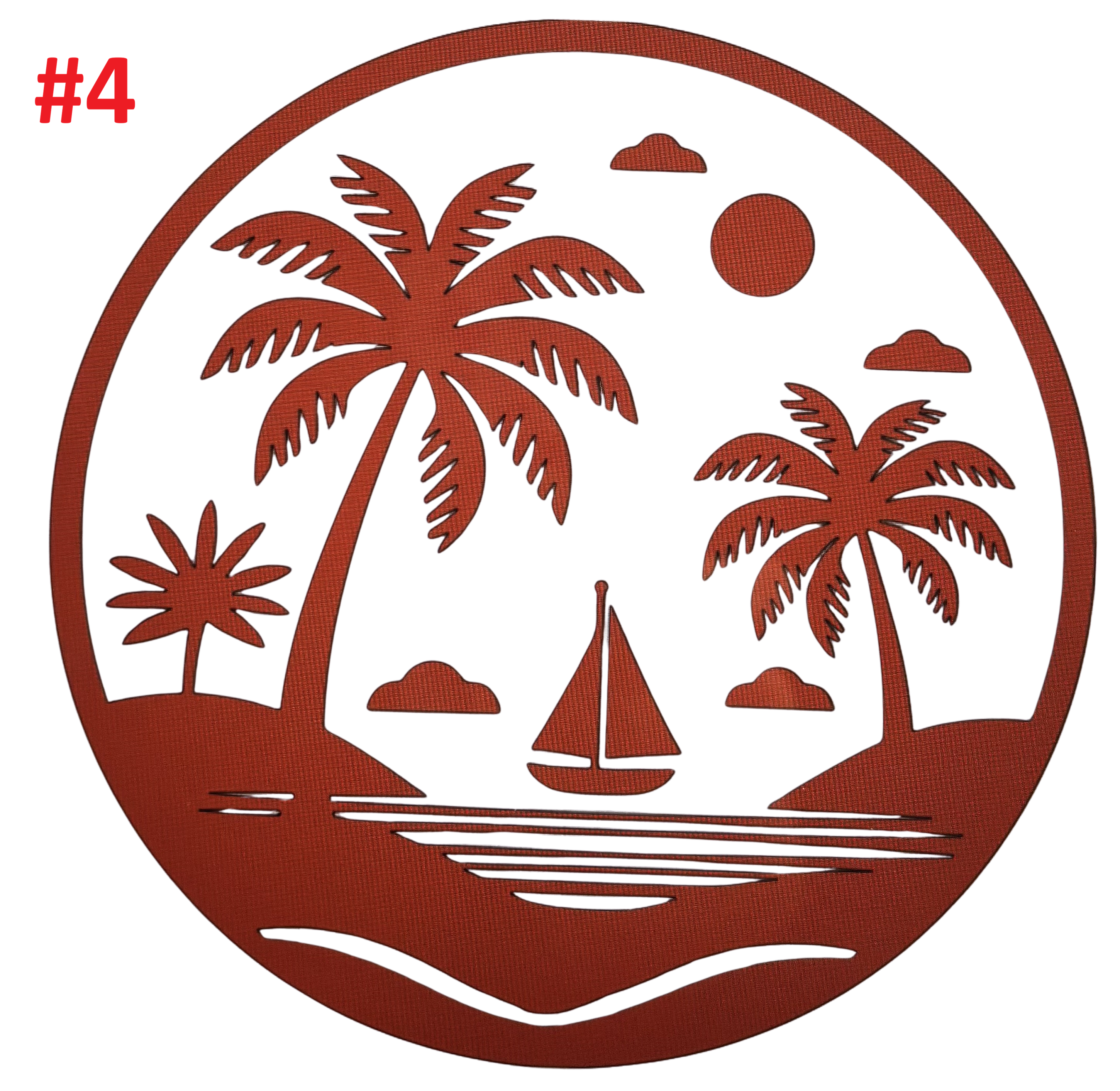 Beach Themed decals