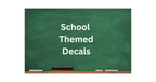 School Decals