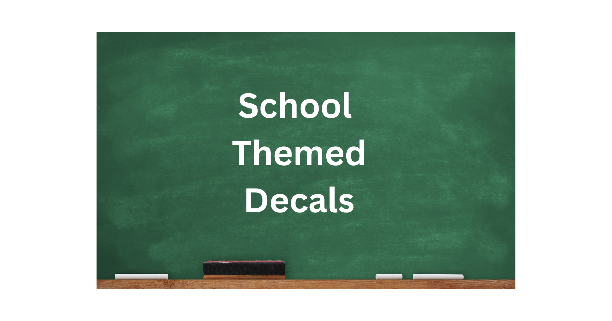 School Decals